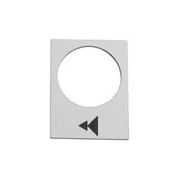 1 pcs : ZB2BY4903 - Switch Fixings NAMEPLATE 'U