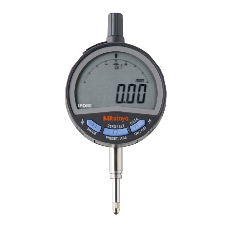 1 pcs - Mitutoyo 543-710BMetric Plunger Digital Indicator, 12.7 mm Measurement Range, 0.01 mm Resolution , 0.02 mm Accuracy