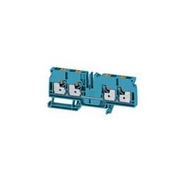 1 pcs : 2881460000 - DIN Rail Terminal Blocks A4C 6 BL
