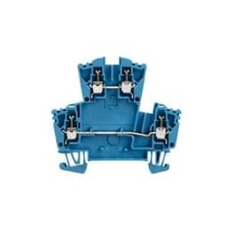1 pcs : 1041180000 - DIN Rail Terminal Blocks WDK 2.5 ZQV BL