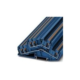 1 pcs : 3210601 - DIN Rail Terminal Blocks PTTBS 2,5-TWIN BU