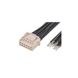 1 pcs : 221956-1124 - Rectangular Cable Assemblies iGrid-to-Pigtail (OTS) Cable Assembly Dual Row 600mm Length 12 Circuits Natur