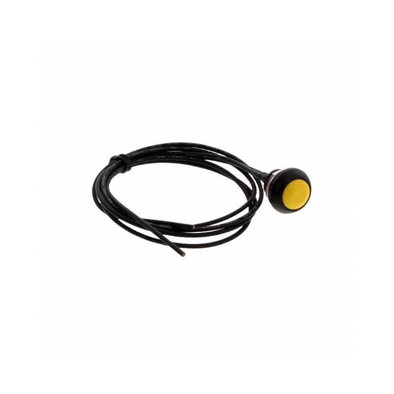 25 pcs - TE Connectivity PB7 Series Push Button Switch, On-(On), Panel Mount, SPST - NC, 50 V dc, 125V ac, IP68