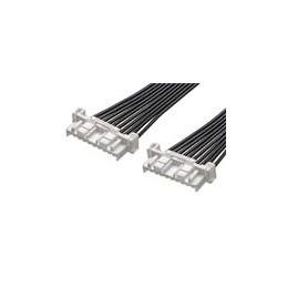 1 pcs : 221958-1101 - Rectangular Cable Assemblies CLIKMatetoCLIKMate (OTS) Cable Asmbly 2mm Ptch Sngl Row 100mm Lngth 10 Ckts W