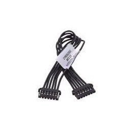 1 pcs : 219656-2062 - Rectangular Cable Assemblies Pico-Lock F-F OTS Cbl Assy SR 150mm Au 6Ckts Blk