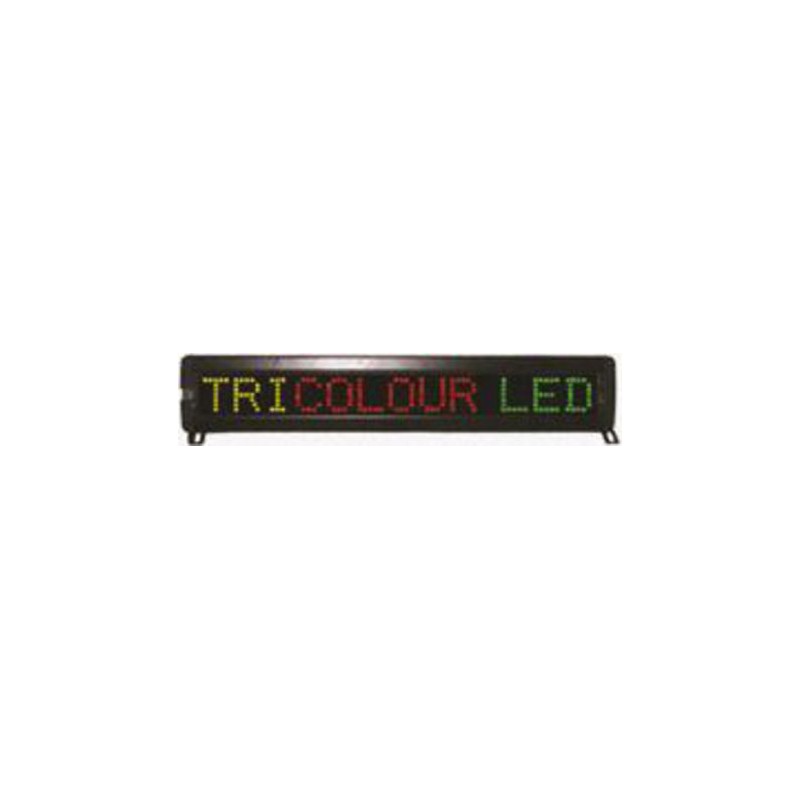 1 pcs - EC1003F Messagemaker Displays 14 Digit Dot Matrix LED Display, 7 x 80 Dot Matrix Green/Red/Yellow 50mm