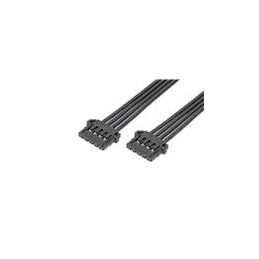 1 pcs : 219656-2044 - Rectangular Cable Assemblies Pico-Lock F-F OTS Cbl Assy SR 600mm Au 4Ckts Blk