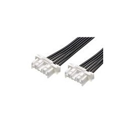 1 pcs : 221958-1064 - Rectangular Cable Assemblies CLIKMatetoCLIKMate (OTS) Cable Asmbly 2mm Ptch Sngl Row 600mm Lngth 6 Ckts Wh
