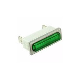 1 pcs : 2390QD5-28V - Panel Mount Indicator Lamps GREEN DIFFUSED