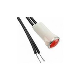 1 pcs : 1030D1 - Panel Mount Indicator Lamps RED DIFFUSED 1/2' MOUNTING HOLE