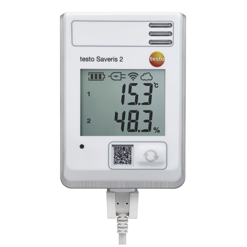 1 pcs - Testo Saveris 2 H1 Temperature & Humidity Data Logger, Wi-Fi