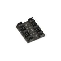 1 pcs : EFA04-71-P01 - Cable Mounting & Accessories Splice Clip and Pads,Black,2.9MM, Splice Clip and Pads,Black