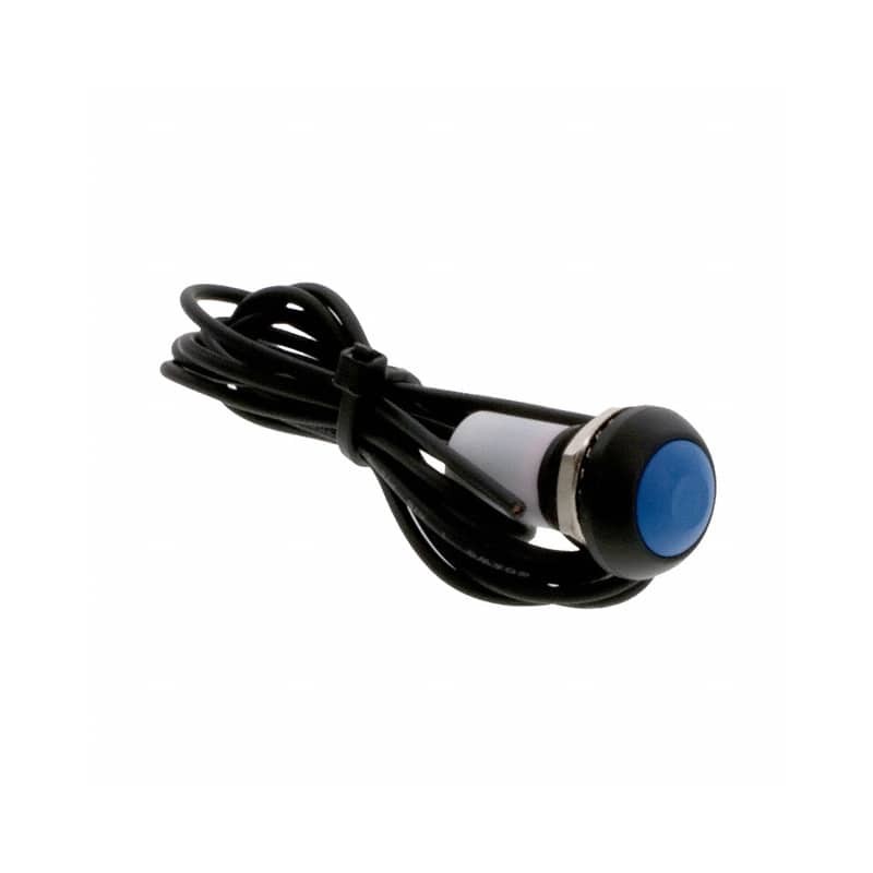 25 pcs - TE Connectivity PB6 Series Push Button Switch, (On)-Off, Panel Mount, SPST - NO, 50 V dc, 125V ac, IP68