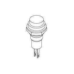 1 pcs : 104-0042-EVX - Pushbutton Switches RED OFF-(ON)
