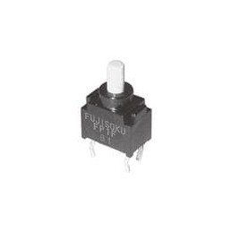 1 pcs : FP1F-5M-Z - Pushbutton Switches SPDT ultraminiature push switch, ON - (ON) function, right angle mounting