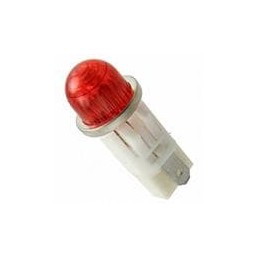 1 pcs : 1050QA1 - Panel Mount Indicator Lamps RED DIFFUSED 1/2' MOUNTING HOLE