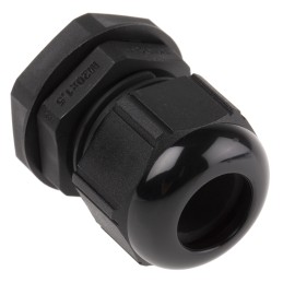 1 Bag of 5 - Lapp SKINTOP Series Black Polyamide Cable Gland, M20 Thread, 6mm Min, 13mm Max, IP66, IP68, IP69