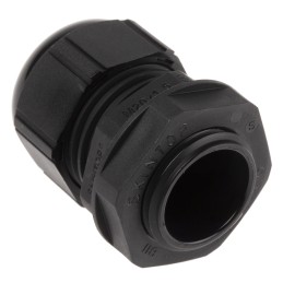 1 Bag of 5 - Lapp SKINTOP Series Black Polyamide Cable Gland, M20 Thread, 6mm Min, 13mm Max, IP66, IP68, IP69
