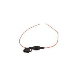 1 pcs : 0FHM0003ZXJH - Fuse Holder W/ Orange Wire MINI Inline