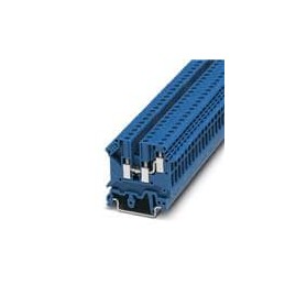 1 pcs : 1923047 - DIN Rail Terminal Blocks UK 5-TWIN BU 6.2mm TWIN BLUE
