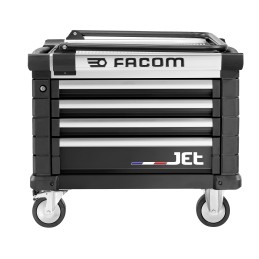 1 pcs - Facom 4 drawer Wheeled Tool Chest x 580mm x 814mm