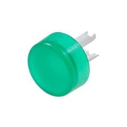 1 pcs : 18-962.0 - Industrial Panel Mount Indicators / Switch Indicators LENS FLAT RND BLACK