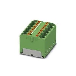 1 pcs : 3273952 - DIN Rail Terminal Blocks PTFIX 12X4-G GN