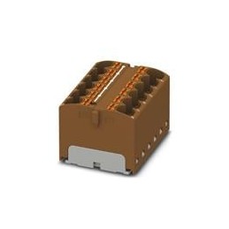 1 pcs : 3273954 - DIN Rail Terminal Blocks PTFIX 12X4-G BN