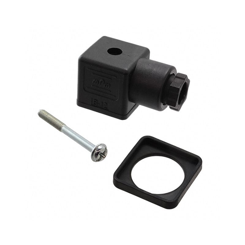 2 pcs - Brad from Molex 2P, 3P DIN 43650 Solenoid Connector, No, 250 V Voltage