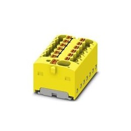 1 pcs : 1046966 - DIN Rail Terminal Blocks PTFIX 4/12X1,5 YE