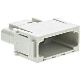2 pcs - HARTING Heavy Duty Power Connector Module, 1.5A, Female, Han-Modular Series, 4 Contacts