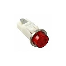 1 pcs : 1051QC1 - Panel Mount Indicator Lamps RED DIFFUSED 1/2' MOUNTING HOLE