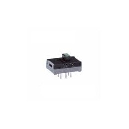 1 pcs : SS12SDP2LF - Slide Switches SPDT ON-NONE-ON GRN