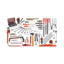 1 pcs - Facom 112 Piece General Services Tool Kit Tool Kit with Bag