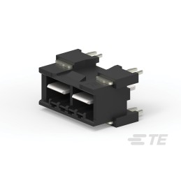 2 pcs - TE Connectivity ELCON Mini Series Straight Through Hole PCB Header, 2 Contact(s), 7.8mm Pitch, 1 Row(s), Shrouded