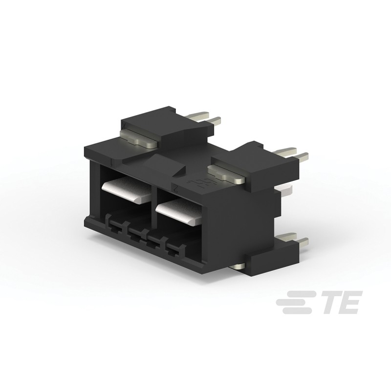 2 pcs - TE Connectivity ELCON Mini Series Straight Through Hole PCB Header, 2 Contact(s), 7.8mm Pitch, 1 Row(s), Shrouded