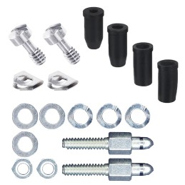 2 pcs - Norcomp, 160 Series Screw Lock For Use With D-Sub Backshell, D-Sub Connector