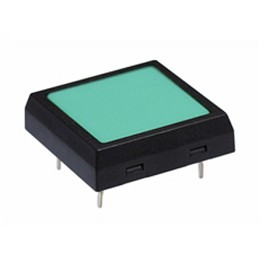 5 pcs - Green Short Tactile Switch, SPST 50 mA PCB