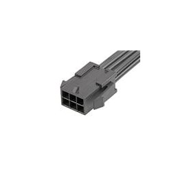 1 pcs : 214757-2063 - Rectangular Cable Assemblies Micro-Fit 3.0 P-P 6Ckt 600MM Au