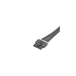 1 pcs : 145130-0610 - Rectangular Cable Assemblies Nano-Fit 1m Cbl SR 6Ckt Blk