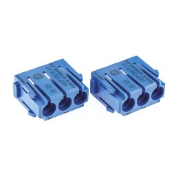2 pcs - HARTING Heavy Duty Power Connector Module, Male, Han-Modular Series, 3 Contacts
