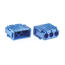 2 pcs - HARTING Heavy Duty Power Connector Module, Male, Han-Modular Series, 3 Contacts