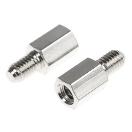 2 pcs - HARTING, D-Sub Series Jack Screw For Use With D-Sub Connector