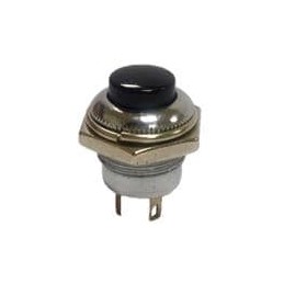 1 pcs : R13-502MC-05-BB - Pushbutton Switches SPDT ON-(ON) BLACK