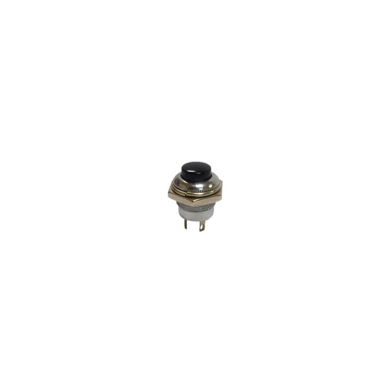 1 pcs : R13-502MC-05-BB - Pushbutton Switches SPDT ON-(ON) BLACK