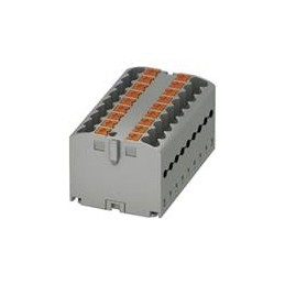 1 pcs : 3273308 - DIN Rail Terminal Blocks PTFIX 18X2,5 GY 2.5mm2 slf-assmb MNT
