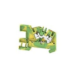 1 pcs : 2668720000 - Terminal Block Tools & Accessories PE terminal, PUSH IN, 6 mm, Number of connections: 2, Number of levels: 