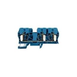 1 pcs : 1767700000 - DIN Rail Terminal Blocks ZDU 10/3AN BL