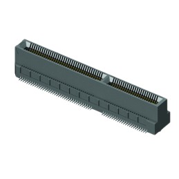 2 pcs - Samtec MEC6-DV Series Vertical Female Edge Connector, Surface Mount, 20-Contacts, 0.635mm Pitch, 2-Row, Solder