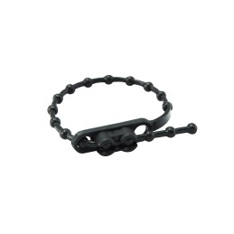 1 Bag of 100 - RS PRO Cable Tie, Double Head Knot, 150mm x 3.6 mm, Black PE, Pk-100